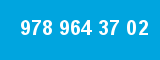 978 964 37 02 978 964 37 02